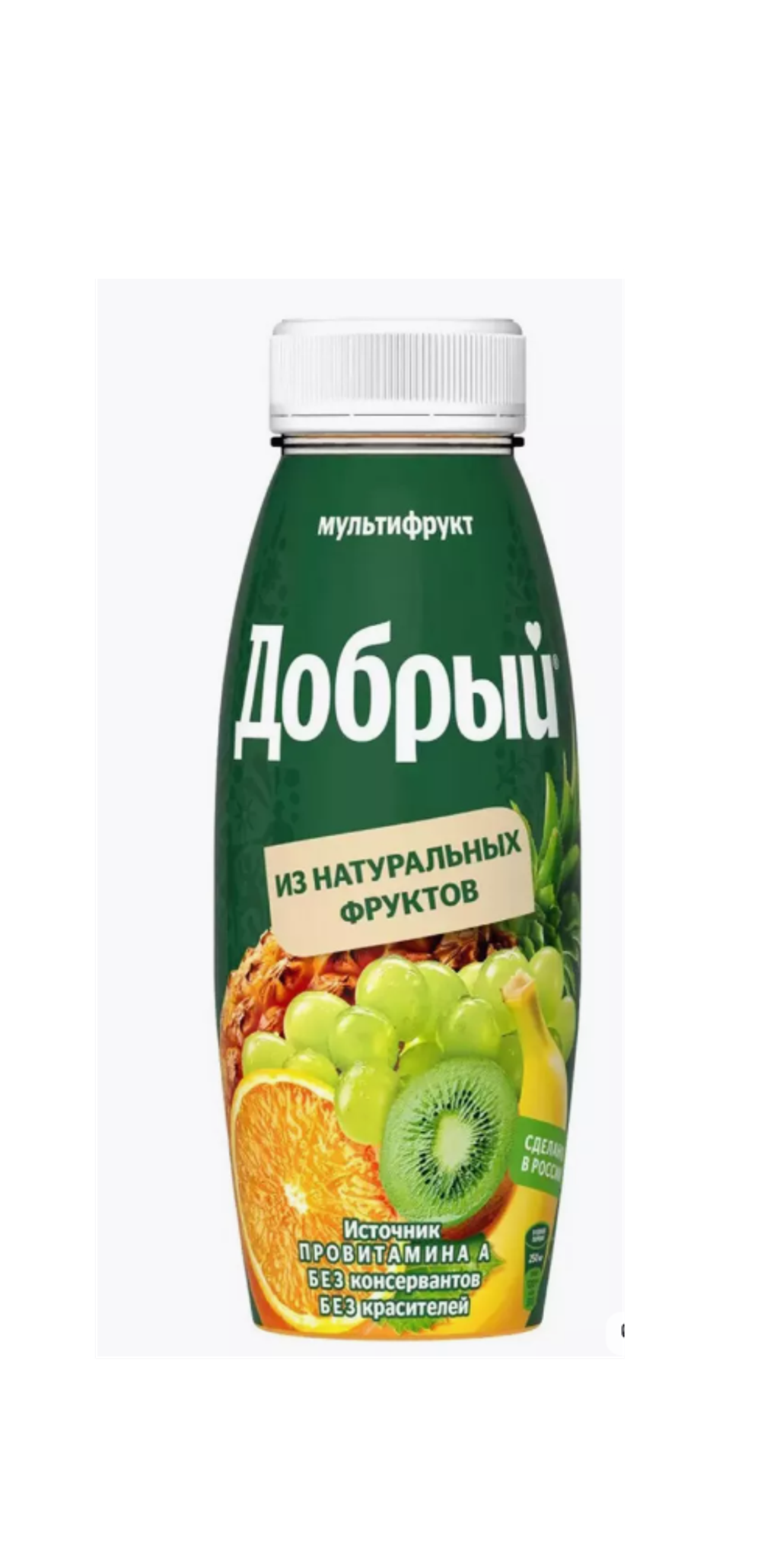 Сок Добрый 0,3л мультифрукт, пэт, 12 шт