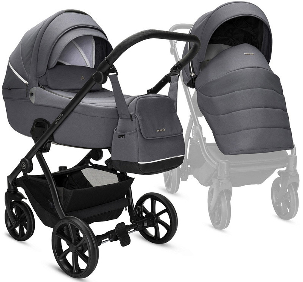 Детская коляска Noordi Fjordi V2 3 в 1 с автокреслом Terra Edusky Black 1462148 Boreal