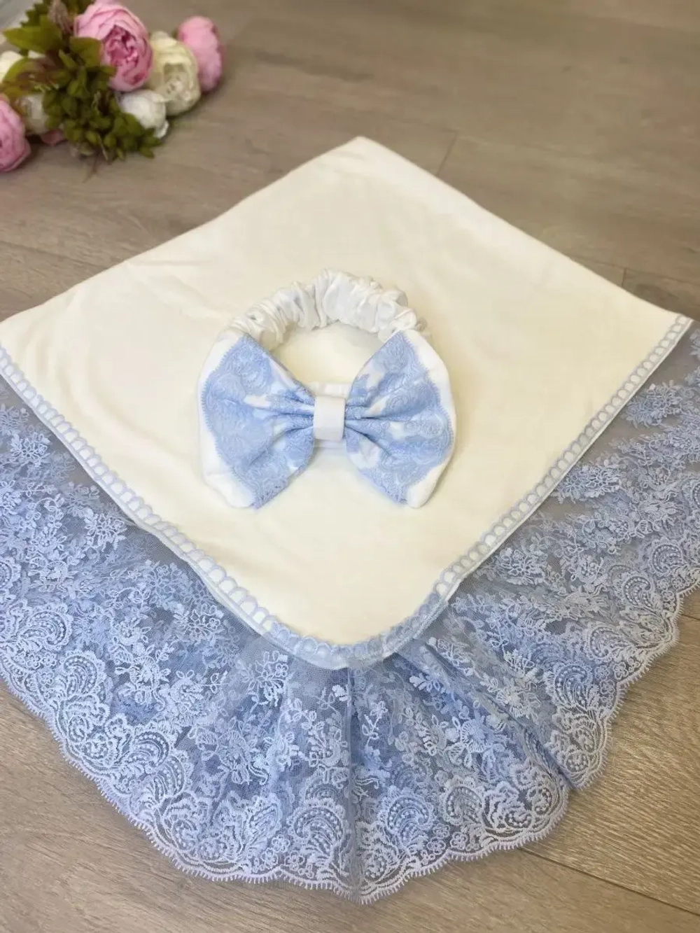 Плед для новорожденных конверт летний