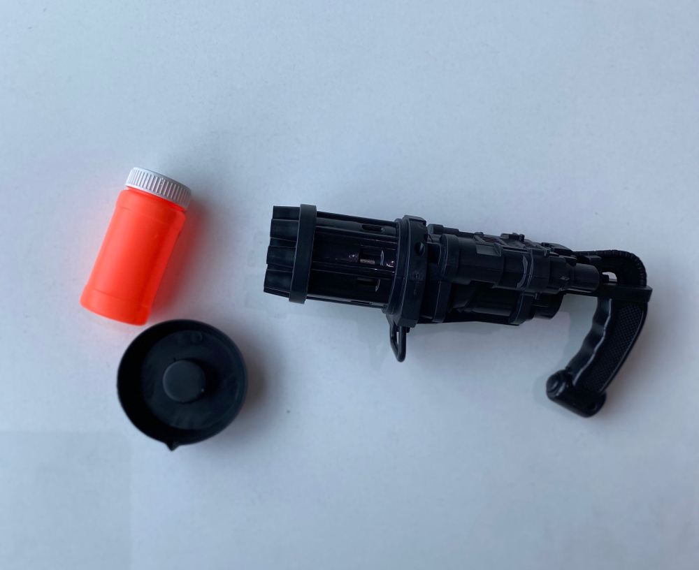 Генератор пистолет мыльных пузырей «Bubble Blaster»