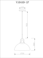 Светильник подвесной Moderli V10449-1P Ravenna