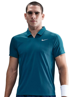 Теннисное поло Nike Court Dri-Fit Advantage Slam - green abyss