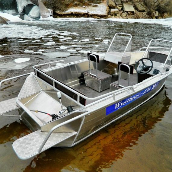 Алюминиевый катер WYATBOAT Wyatboat-430 DC
