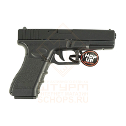 Страйкбольный пистолет Cyma Glock 18C AEP Mosfet USB, Black