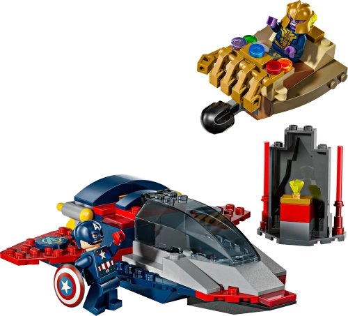 Конструктор LEGO Marvel 76319 Капитан Америка против Танос
