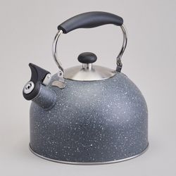 ЧАЙНИК AGNESS СО СВИСТКОМ 2,5 Л, СКЛАДЫВАЮЩАЯСЯ РУЧКА, ИНДУКЦИОН. ДНО