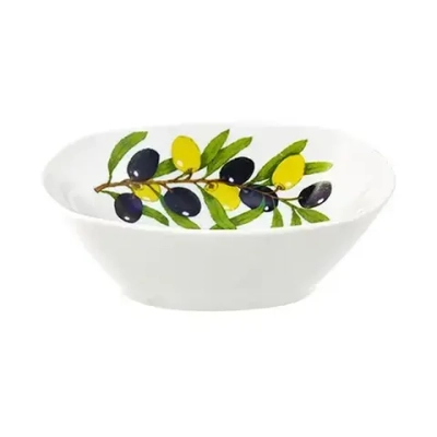 Салатник 550 мл Квадратный Оливки