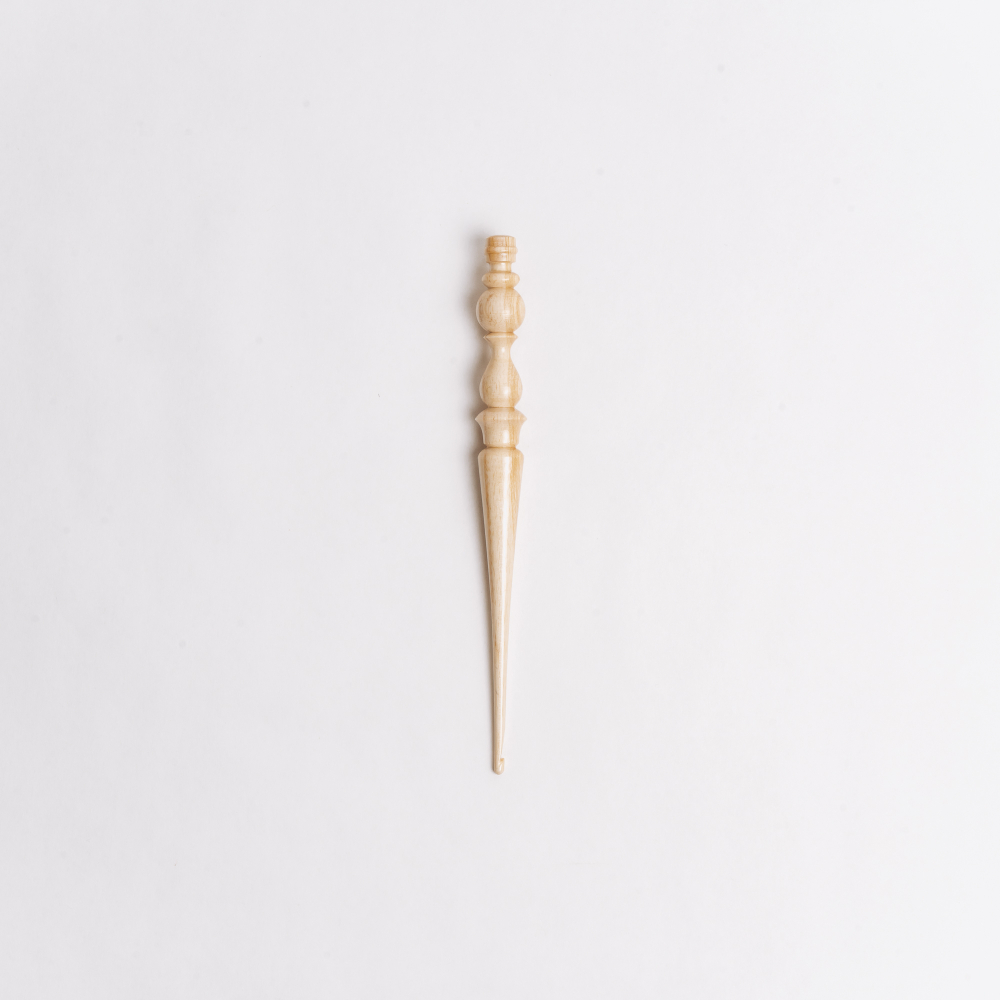 Деревянный крючок для вязания из древесины клена 4 мм. K310