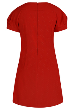 Платье женское 1542оп, Красная точка #429КрТ051542оп