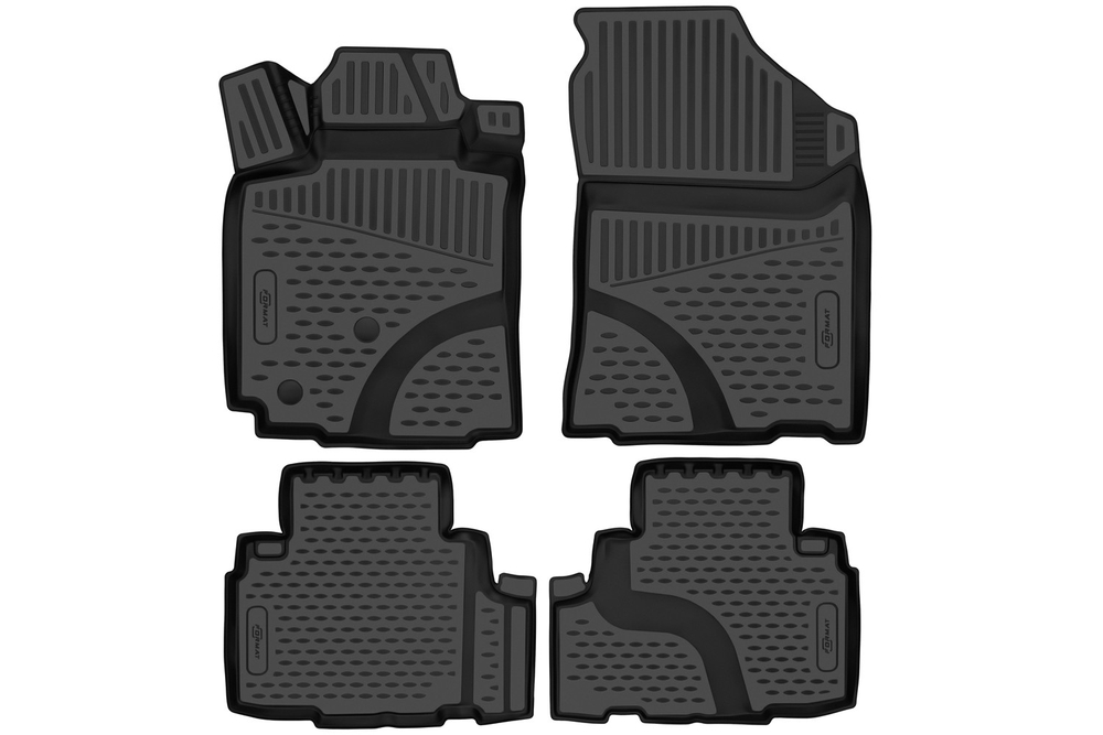 Коврики в салон для для CHANGAN CS75 (Ir) 2018-, 4шт. (Повышенная устойчивость, повышенная износостойкость) FORMAT.3DA66576210K
