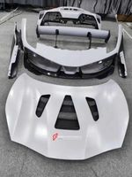 Карбоновый обвес для Ferrari 488 2015-2020 переделка в 488 Challenge Evo Феррари