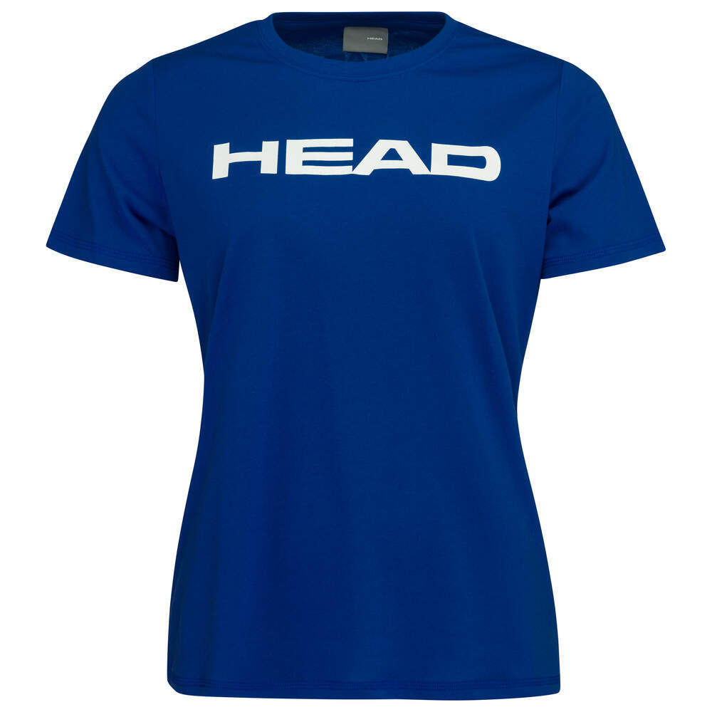Женская теннисная футболка Head Club Basic T-Shirt - небесный