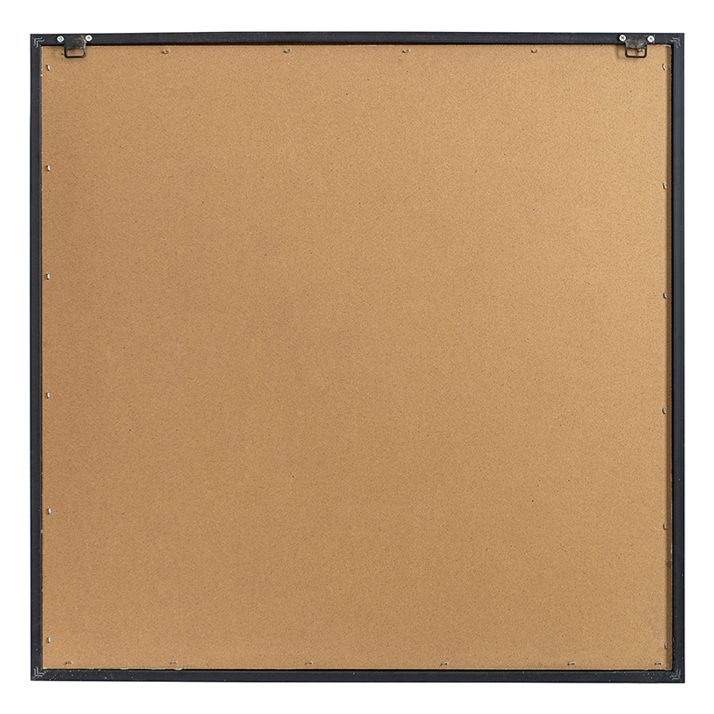 Панно декоративное с эффектом 3d minimalism square, с черной рамой, 60х60 см