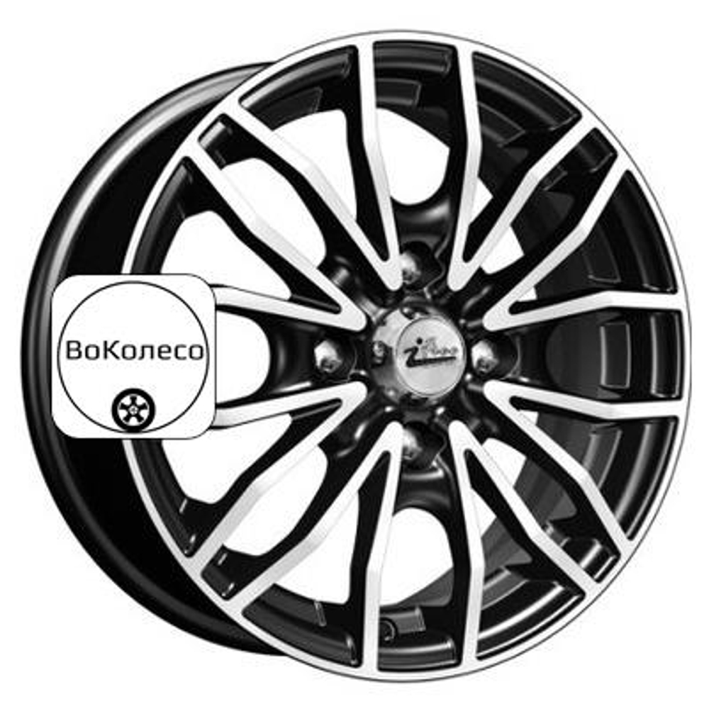 5,5x14/4x100 ET43 D60,1 Флайт (КС676М) Блэк Джек iFree