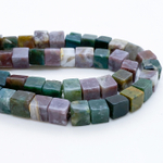 Халцедон ("Индийский агат"), размер около 6 мм, цена за 29-30 шт (1/2 нити)