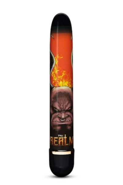 Классический вибратор Minotaur - 17,7 см.