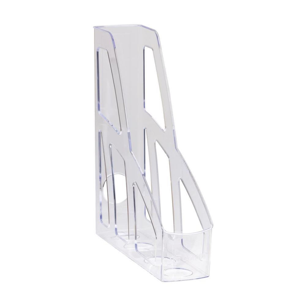 Лоток 75мм верт. прозрачный "Лидер" (Стамм)