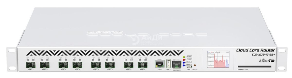 Маршрутизатор Mikrotik CCR1072-1G-8S+