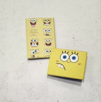 Обложка для паспорта и студенческого билета "Губка Боб"
