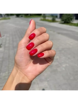 Гель лак Luxio Vintage для ногтей 15 мл красный