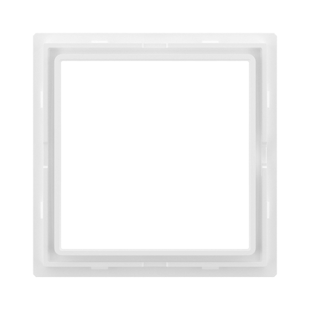 Декоративная вставка для металлических рамок "Avanti", белая, 1 пост (2 мод.)