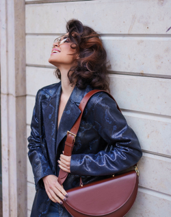 Пиджак " Искушение в синем"