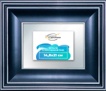 Зеркало настенное в раме 14,8x21