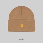  Шапка Carhartt WIP Chase Beanie артикул:I026222_peanut - купить в магазине Дайс