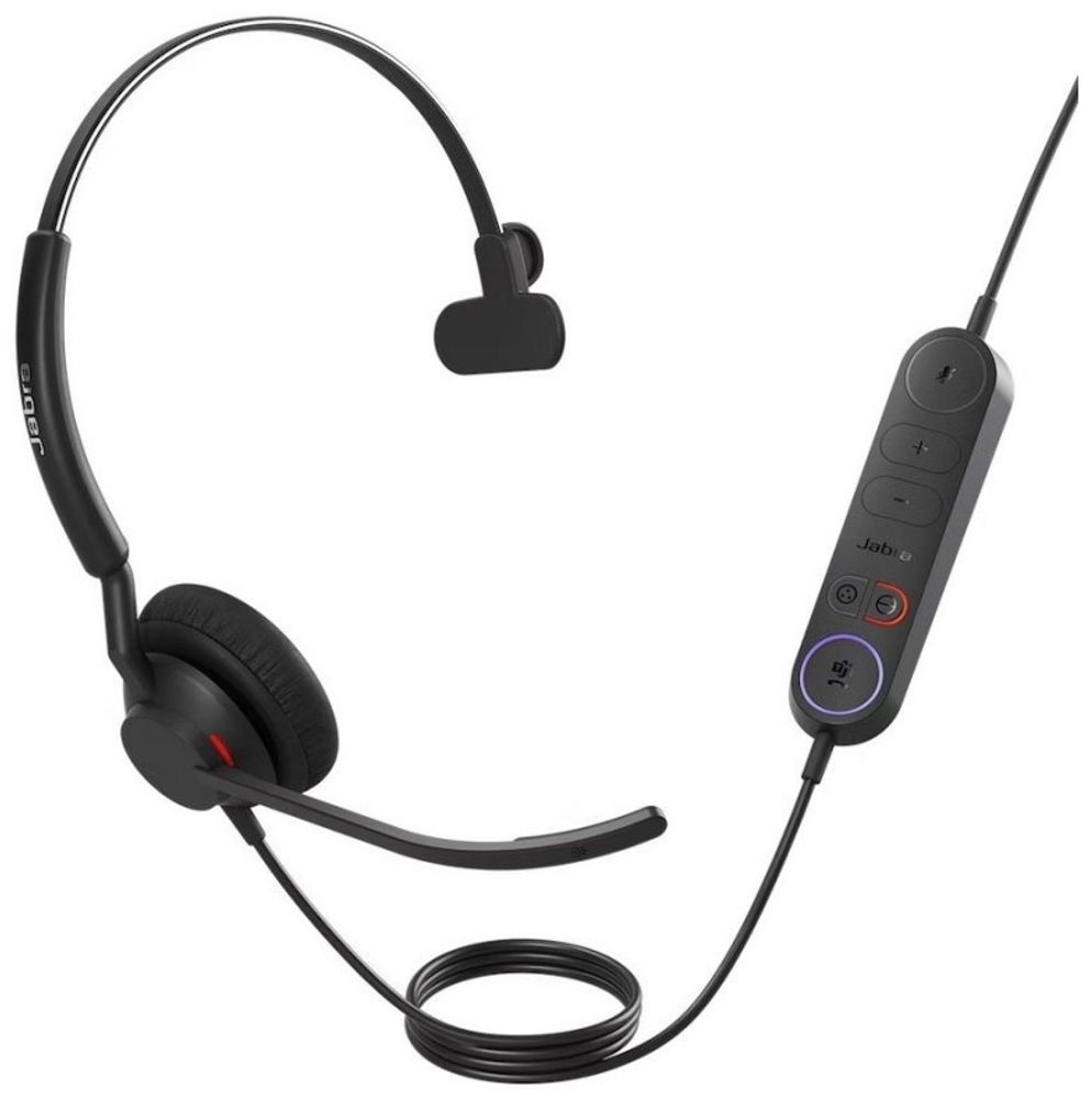 Наушники Jabra Engage 40 USB-A MS Mono черный