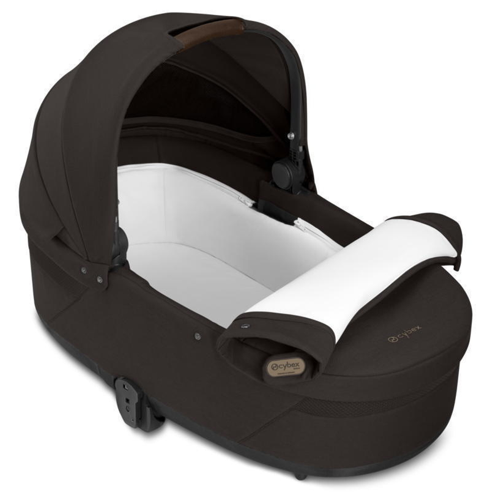 Коляска Cybex Balios S Lux TPE complete Cloud T Cozy Beige Plus Base T 4 в 1 Chocolate Brown с дождевиками