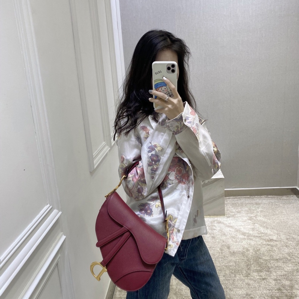 Christian Dior Saddle Bag 25 cm