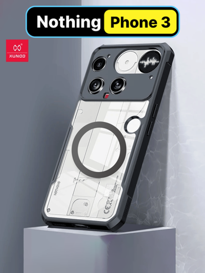 Чехол на Nothing Phone (3) противоударный с усиленными углами XUNDD