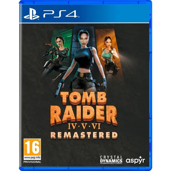 PS4 Tomb Raider 4-5-6 (IV-V-VI) Remastered (Новый, Полностью на русском языке)