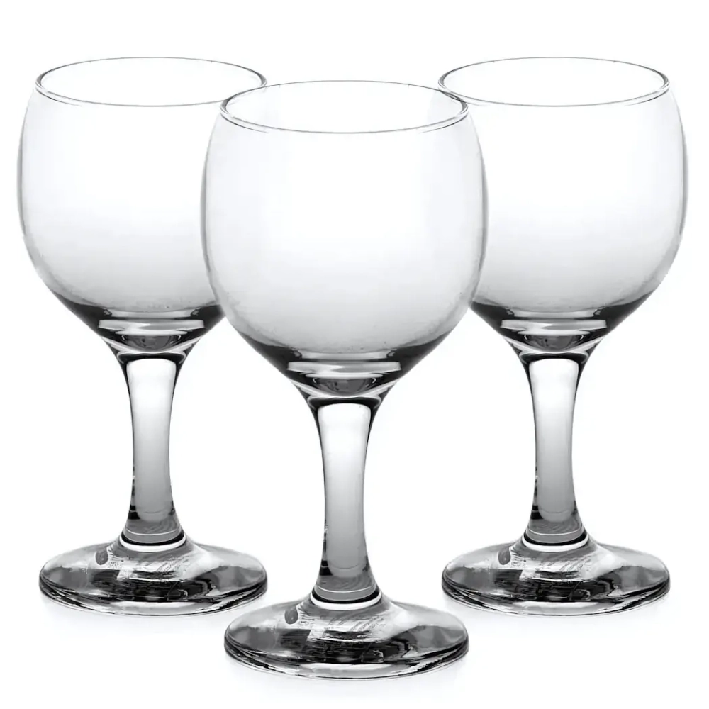 Набор бокалов для вина 165мл 3шт «Бистро» 44415/3
