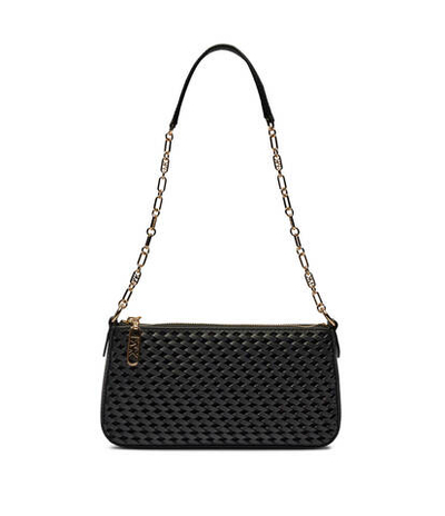 Кожаная сумка через плечо Michael Kors - черный(32T4G8EW6L)