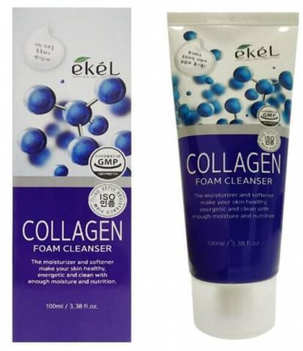 Пенка для умывания EKEL Foam Cleanser Collagen, 100 мл