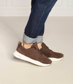 кожаные кроссовки Tommy Hilfiger - коричневый(FM0FM04213)