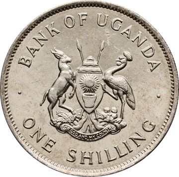 1 шиллинг 1976 Уганда