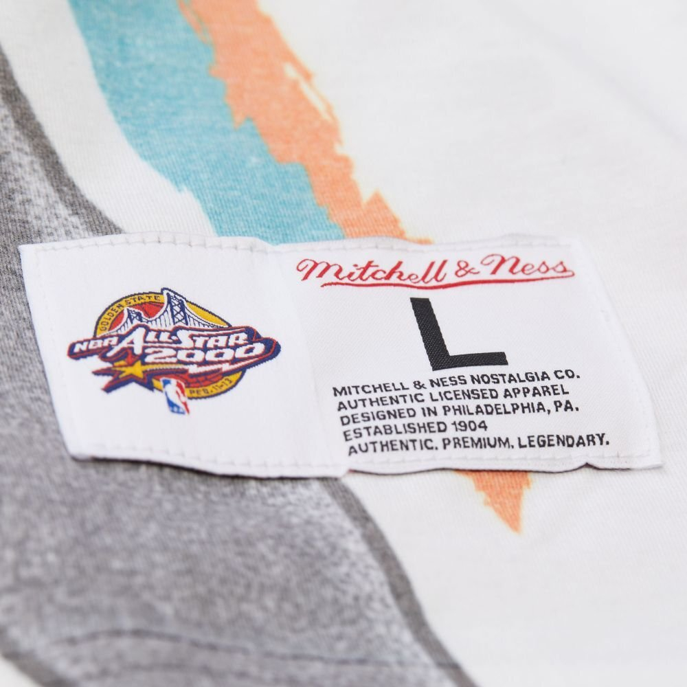 Баскетбольная футболка MITCHELL&NESS NBA SHOWSTOPPER SS PLAYER TEE VINTAGE LOGO ALL-STAR  TIM DUNCAN
