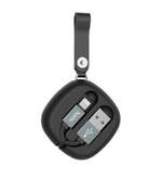 Кабель HOCO U133 USB-Lightning 2.4А 1.2м Braided Black