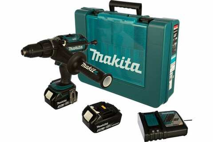 Аккумуляторная ударная дрель-шуруповерт Makita DHP451RFE