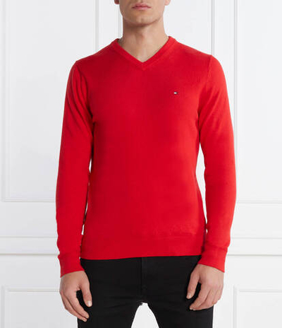 Свитер Tommy Hilfiger - красный(MW0MW28047)