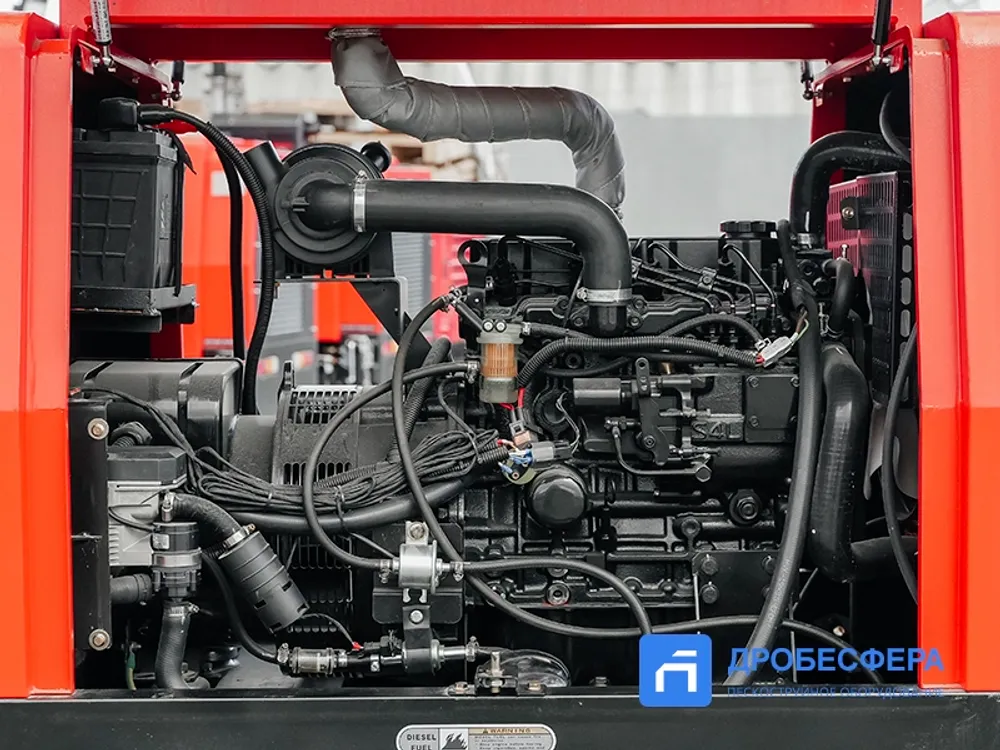 Дизельная осветительная мачта BAYSAR DM-16 передвижная