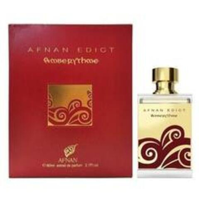 Afnan Edict Amberythme Extrait de Parfum 80ml