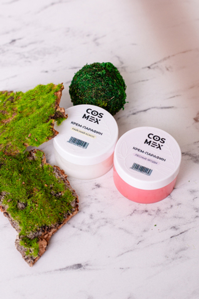 Cosmex Набор Холодный Крем-Парафин для рук 50 мл Кокос+Лесные ягоды