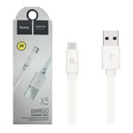 Кабель USB - TypeC HOCO X5 Bamboo (белый) 1м