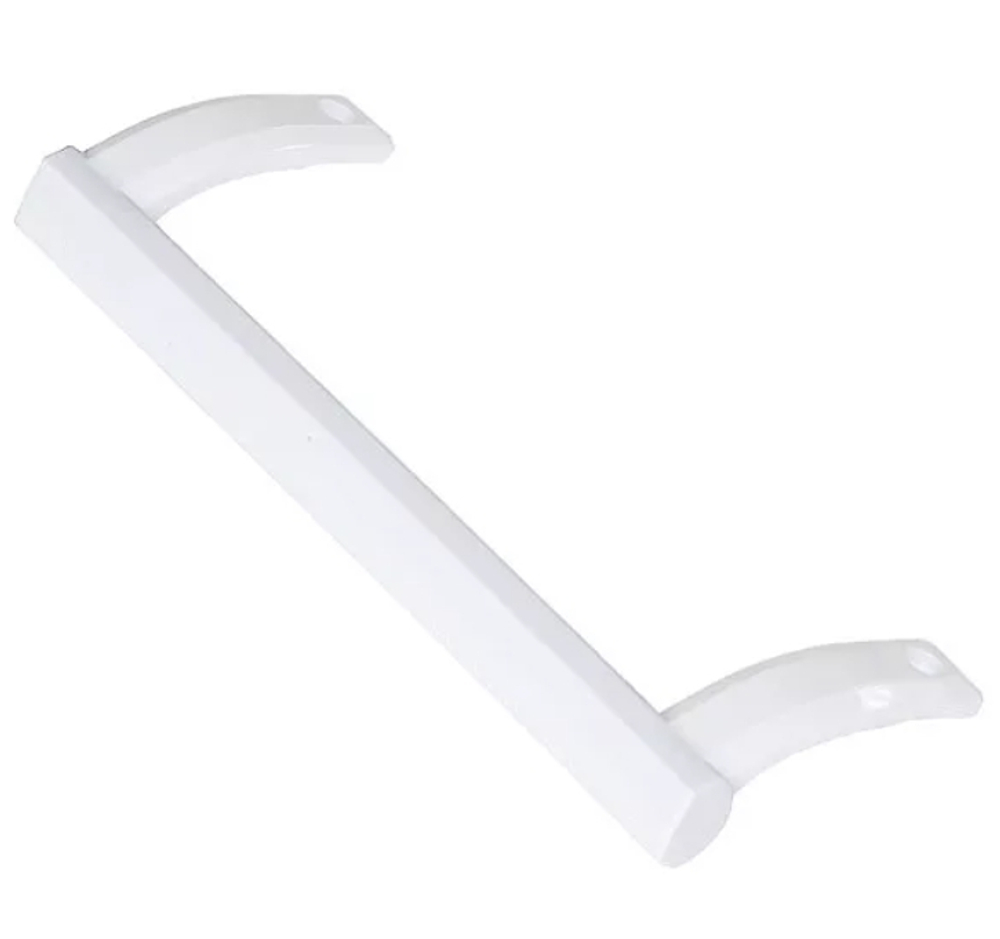 Ручка Бирюса 129-136 (верх 0030050002М и низ 0030050001М) серебро