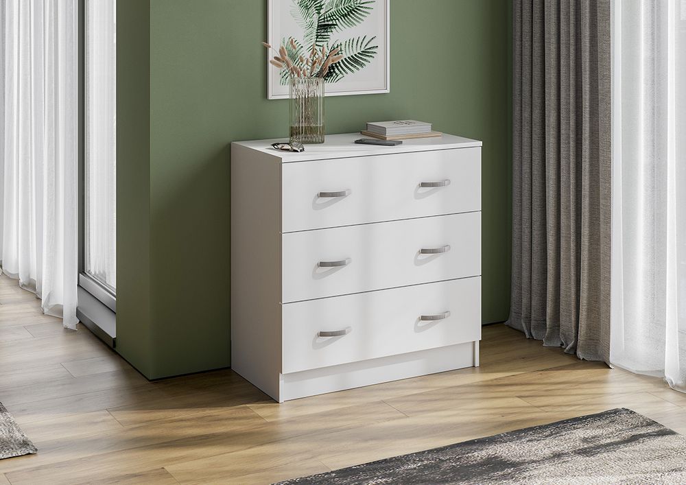 Комод Ронда КМ 02 (белое дерево/белое дерево), Интерьер Центр, г. Пенза