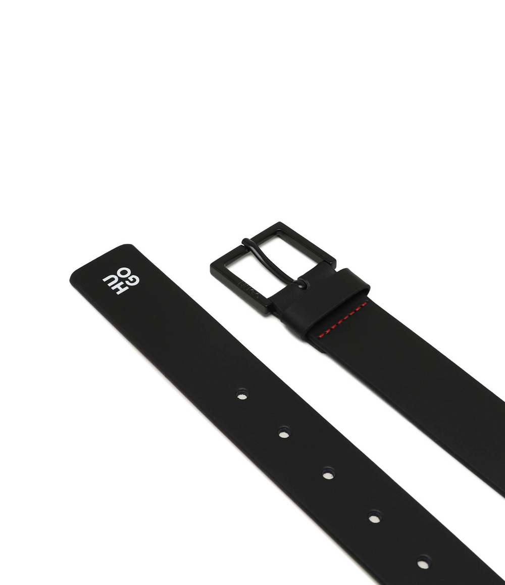 Кожаный ремень Giove HUGO - черный(50503424)