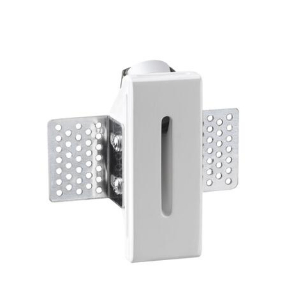 7082/3WL HIGHTECH ODL25 339 Подсветка лестницы прямоугольная металл/гипс IP20 LED 3W 3000K 220V GIPS